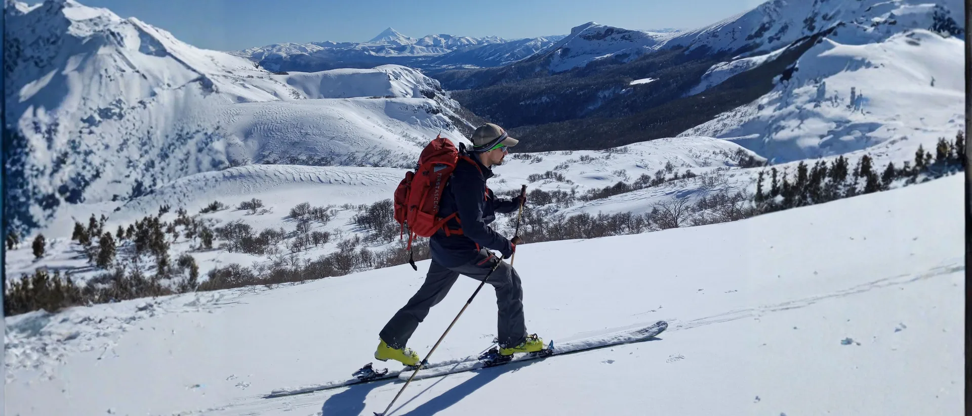 Esquí de travesía + Esquí alpino 